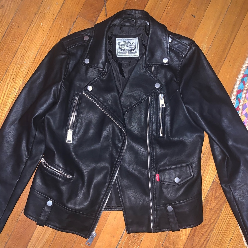 Levi’s leather biker jacket